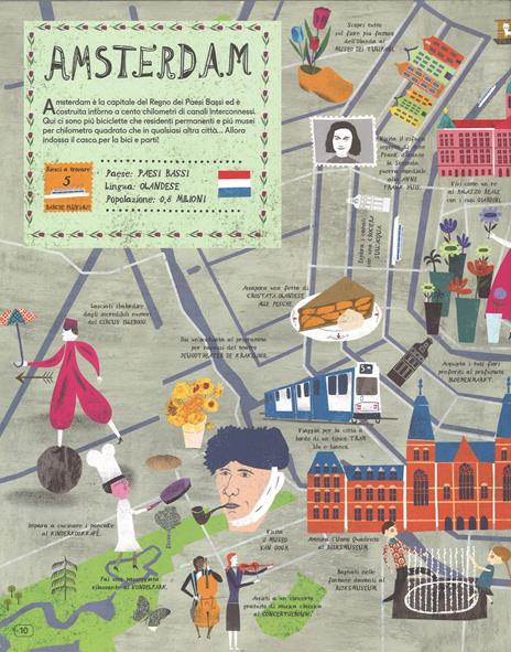 City atlas. Viaggio intorno al mondo in 30 città. Ediz. illustrata - Georgia Cherry,Martin Haake - 2