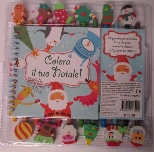 Colora il tuo Natale! Ediz. a colori. Ediz. a spirale. Con Prodotti vari - Kate Ashforth - 2