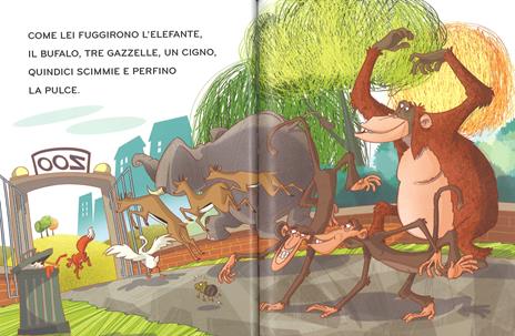 Fuga dallo zoo. Una storia in 5 minuti! Ediz. a colori - Stefano Bordiglioni - 5