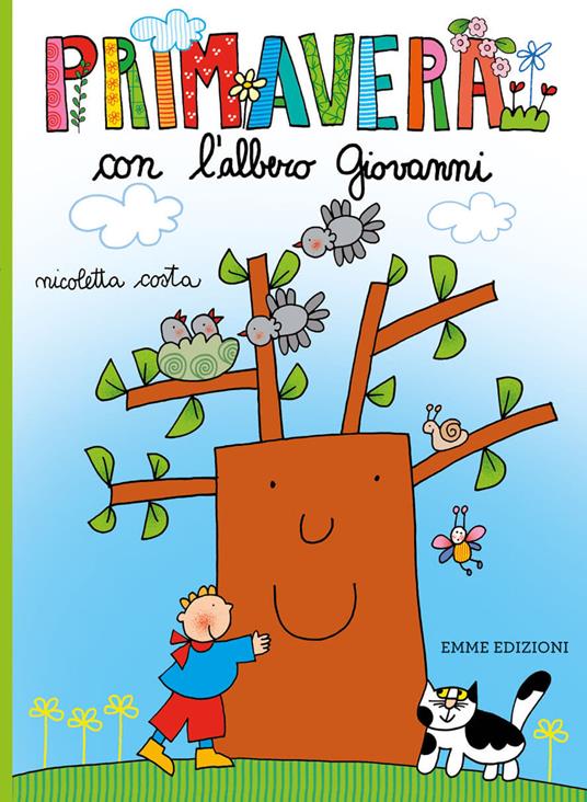 Primavera con l'albero Giovanni. Ediz. a colori - Nicoletta Costa - copertina