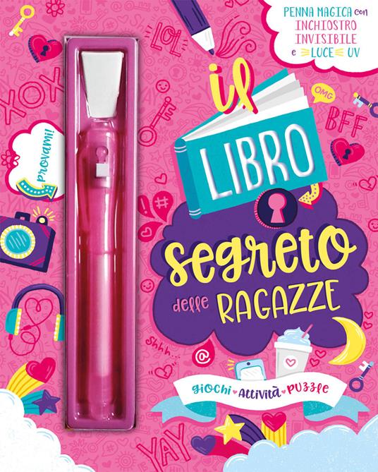 Il libro segreto delle ragazze. Con gadget - copertina