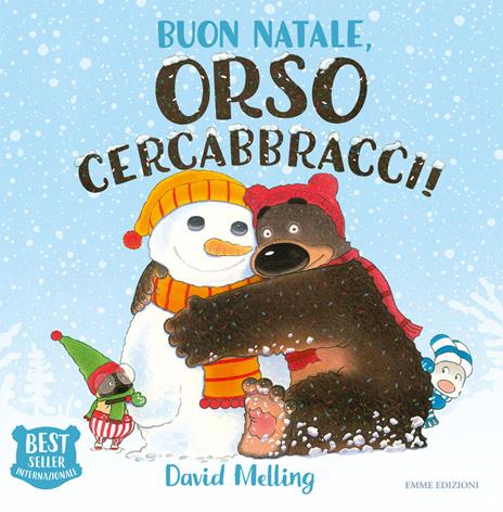 Buon Natale, Orso Cercabbracci! - David Melling - copertina