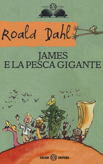 James e la pesca gigante - Roald Dahl - copertina