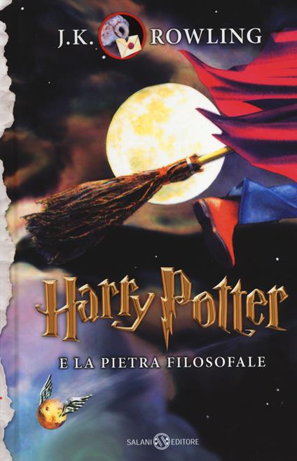 Harry Potter e la pietra filosofale. Vol. 1 - J. K. Rowling - copertina
