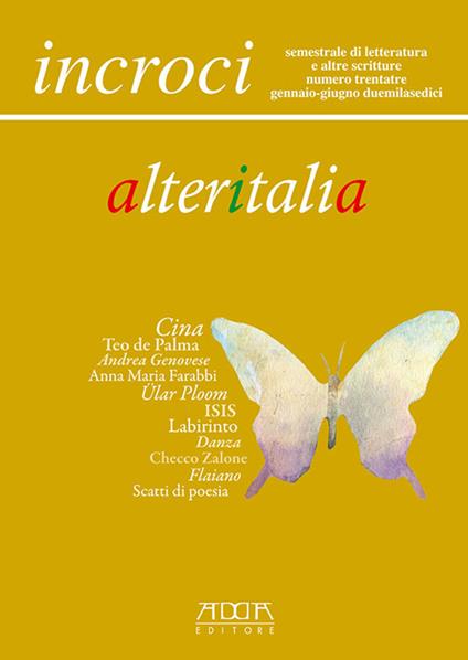 Incroci. Vol. 33 - Raffaele Nigro,Lino Angiuli,Daniele Maria Pegorari - copertina