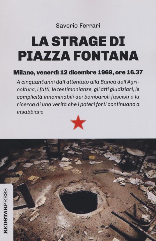 La strage di piazza Fontana - Saverio Ferrari - copertina
