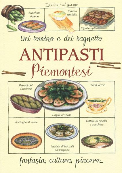 Antipasti piemontesi. Del tomino e del bagnetto - copertina