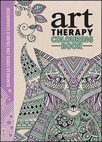 Art therapy. Colouring book. Elimina lo stress con colori e scarabocchi - copertina