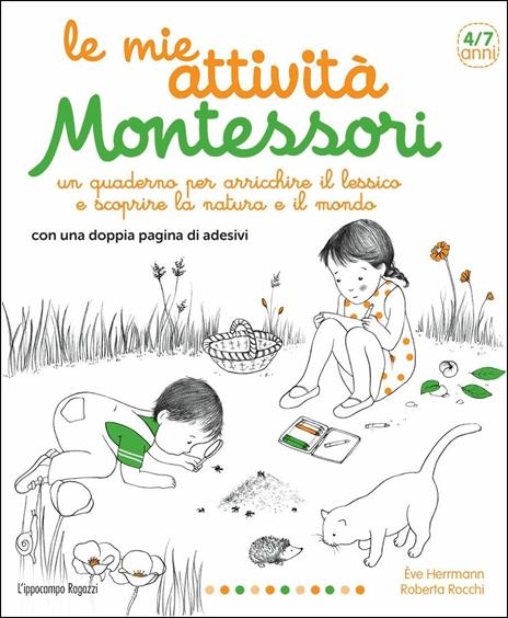 Le mie attività Montessori. Ediz. illustrata - Ève Herrmann - copertina