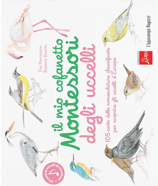Il mio cofanetto Montessori degli uccelli - Ève Herrmann,Roberta Rocchi - copertina