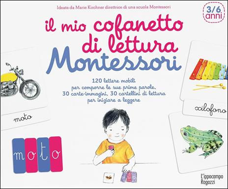 Il mio cofanetto di lettura Montessori - Marie Kirchner - copertina