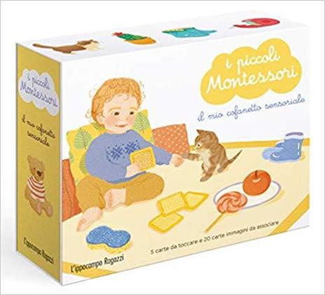 I piccoli Montessori. Il mio cofanetto sensoriale. Con Prodotti vari - Delphine Roubieu - 4