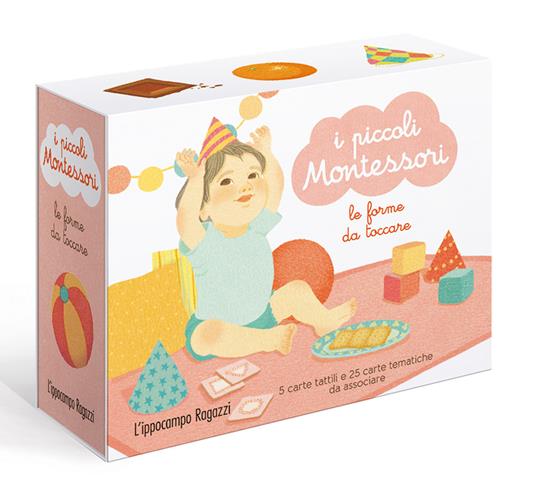 Le forme da toccare. I piccoli Montessori. Ediz. illustrata. Con 30 Carte - Delphine Roubieu - 4