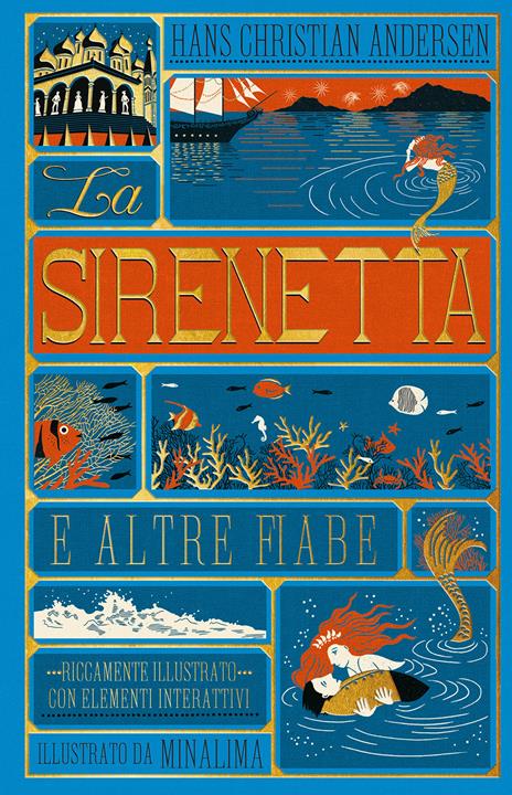La sirenetta e altre fiabe. Ediz. a colori - Hans Christian Andersen - copertina