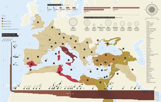 Infografica della Roma antica. Ediz. a colori - John Scheid,Milan Melocco - 2