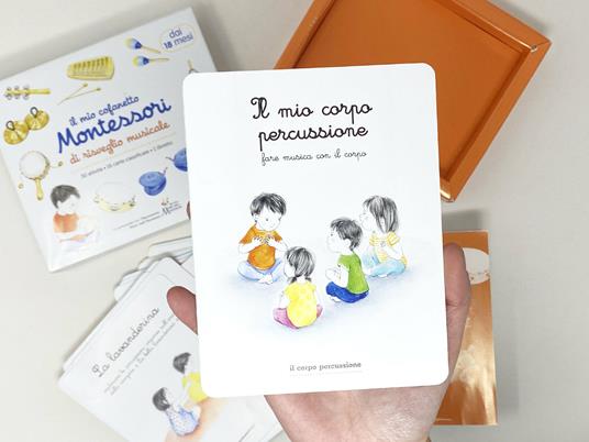 Il mio cofanetto Montessori di risveglio musicale. Ediz. a colori. Con 30 attività. Con 16 carte classificate - Emmanuelle Blin,Isabelle Palombi,Roberta Rocchi - 3