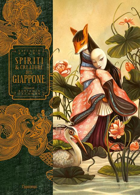 Spiriti e creature del Giappone. Ediz. a colori - Lafcadio Hearn,Benjamin Lacombe - copertina