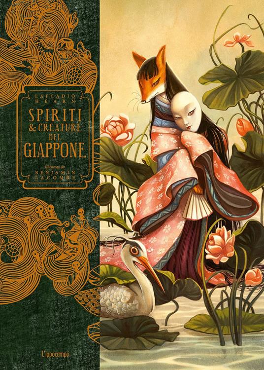 Spiriti e creature del Giappone. Ediz. a colori - Lafcadio Hearn,Benjamin Lacombe - copertina