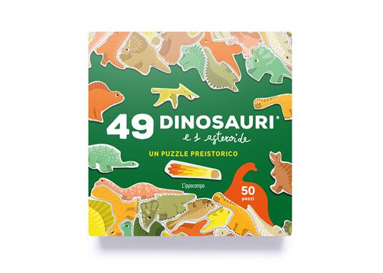 Lea Maupetit - 49 Dinosauri E Un Asteroide. Un Puzzle Preistorico. Ediz. A Colori - 2