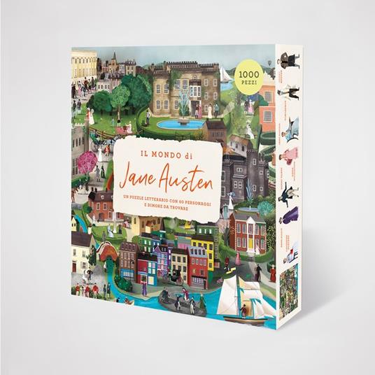 Il mondo di Jane Austen. Puzzle 1000 pezzi - John Mullan,Barry Falls - copertina