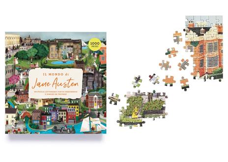 Il mondo di Jane Austen. Puzzle 1000 pezzi - John Mullan,Barry Falls - 2
