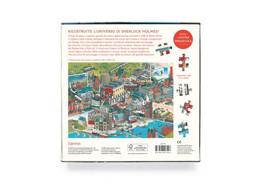 Il mondo di Sherlock Holmes. Puzzle 1000 pezzi - Nicholas Utechin,Doug John Miller - 3