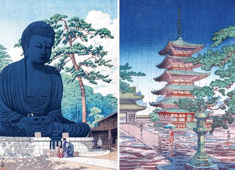 Templi e santuari. Visti dai maestri della stampa giapponese - Jocelyn Bouquillard - 2