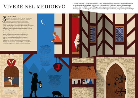 Medievalmania. Album scoperte. Ediz. illustrata - Emma Giuliani,Carole Saturno - 4