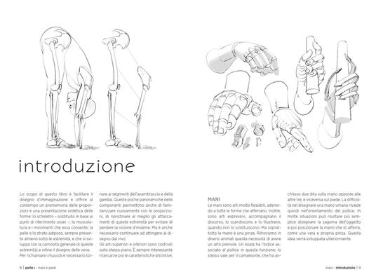 Anatomia artistica. Vol. 3: Mani, piedi, testa e collo - Michel Lauricella - 2
