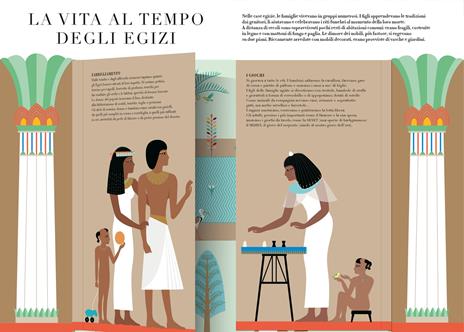 Egittomania. Album scoperte. Ediz. illustrata - Emma Giuliani,Carole Saturno - 2