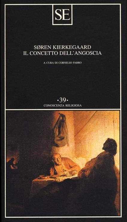 Il concetto dell'angoscia - Søren Kierkegaard - copertina