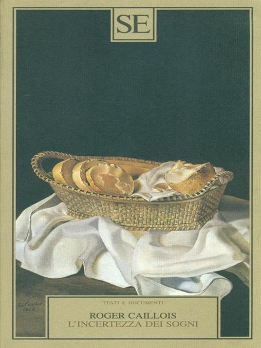 L'incertezza dei sogni - Roger Caillois - copertina