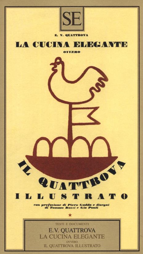 La cucina elegante ovvero Il quattrova illustrato - copertina