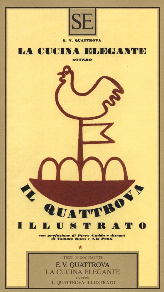 La cucina elegante ovvero Il quattrova illustrato - copertina