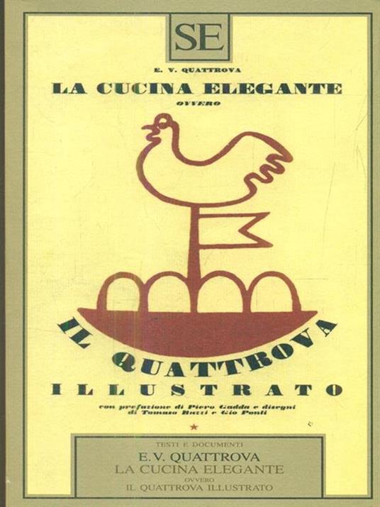 La cucina elegante ovvero Il quattrova illustrato - copertina