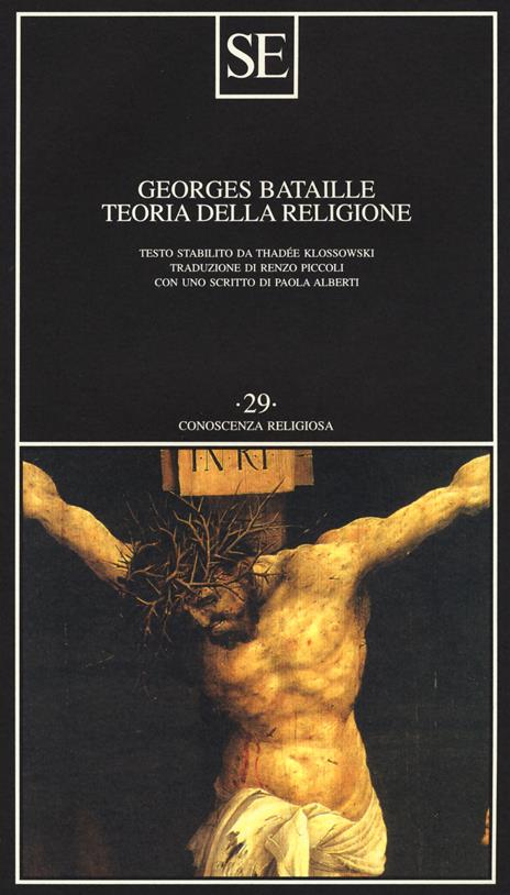 Teoria della religione - Georges Bataille - copertina
