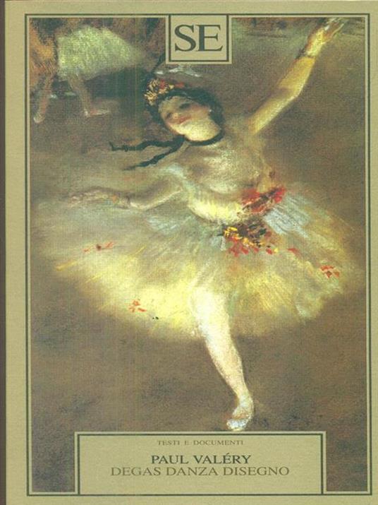 Degas danza disegno - Paul Valéry - copertina