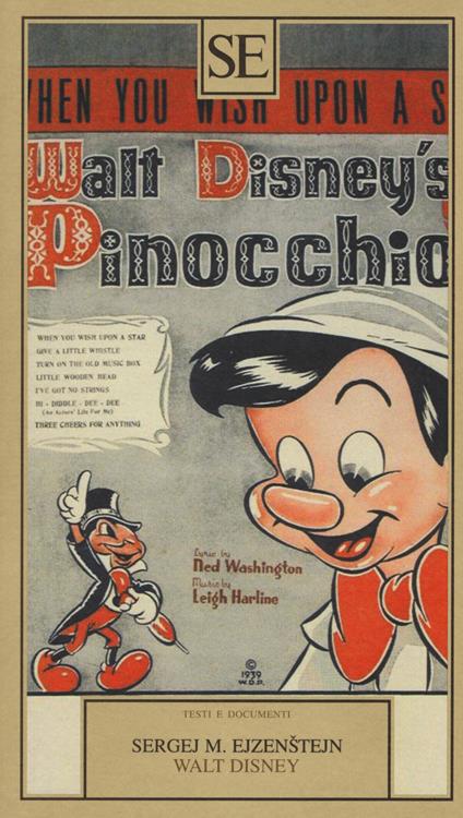 Walt Disney - Sergej M. Ejzenstejn - copertina