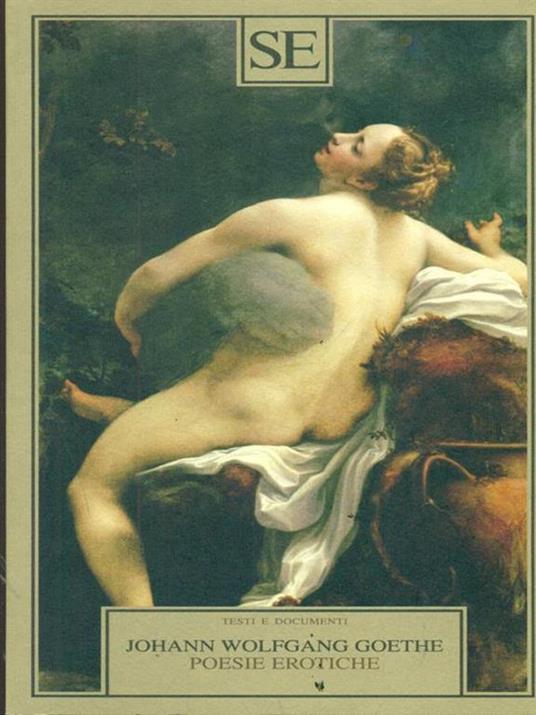 Poesie erotiche - Johann Wolfgang Goethe - copertina