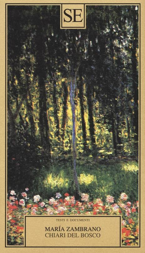 Chiari del bosco - María Zambrano - copertina