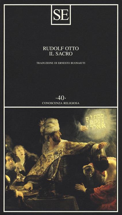 Il sacro - Rudolf Otto - copertina