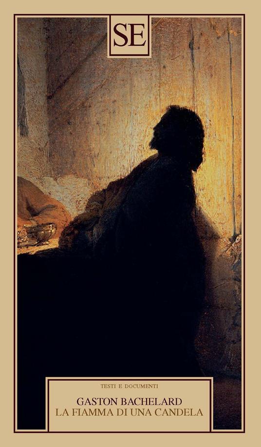 La fiamma di una candela - Gaston Bachelard - copertina