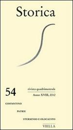 Storica (2012). Vol. 54