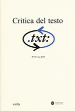 Critica del testo. Vol. 17/2