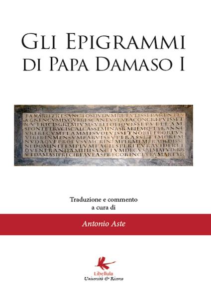 Gli epigrammi di papa Damaso I - copertina