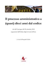 Il processo amministrativo a (quasi) dieci anni dal codice. Atti del Convegno (Pavia, 28 settembre 2018)