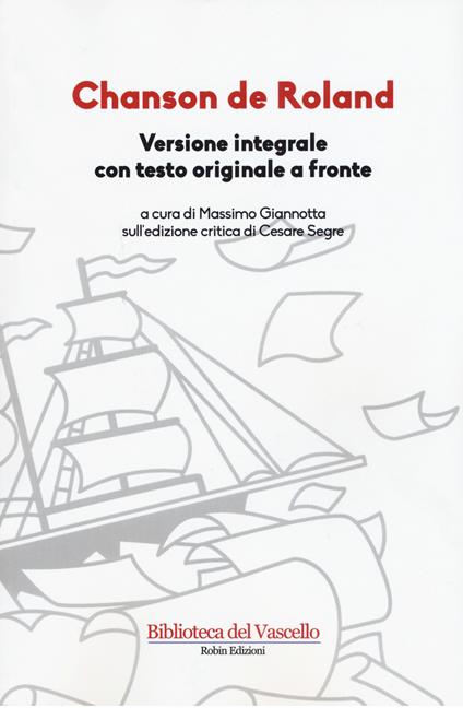 Chanson de Roland. Testo francese a fronte. Ediz. integrale - copertina