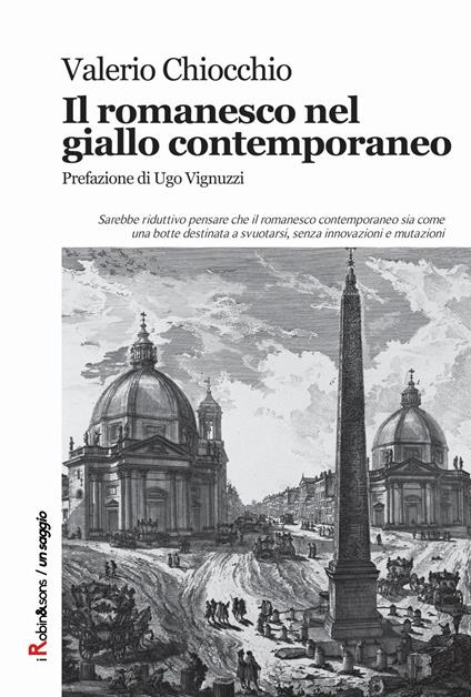 Il romanesco nel giallo contemporaneo - Valerio Chiocchio - copertina