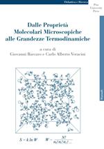 Dalle proprietà molecolari microscopiche alle grandezze termodinamiche