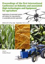 Proceedings of the first international conference on robotics and associated high-technologies and equipment for agriculture